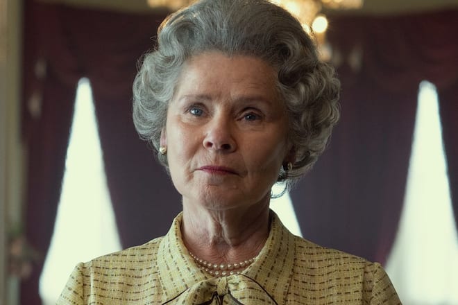 Nach Claire Foy und Olivia Colman spielt Imelda Staunton in den Staffeln fünf und sechs Queen Elizabeth II.