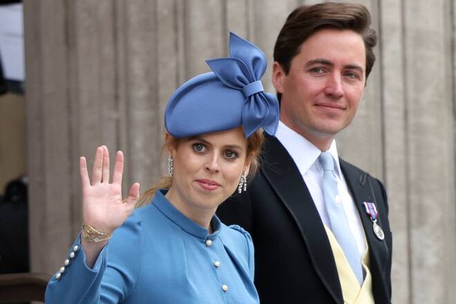 Prinzessin Beatrice mit Ehemann Edoardo Mapelli Mozzi.