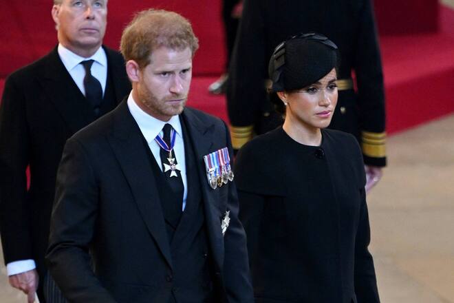 Prinz Harry und Herzogin Meghan trauern um Queen Elizabeth II.
