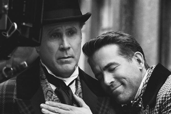 Will Ferrell (l.) und Ryan Reynolds im Weihnachtsmusical «Spirited».