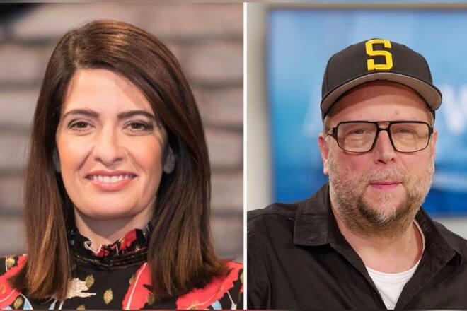 Linda Zervakis und Smudo nehmen am Samstag beim «The Masked Singer»-Auftakt als Rate-Gäste teil.