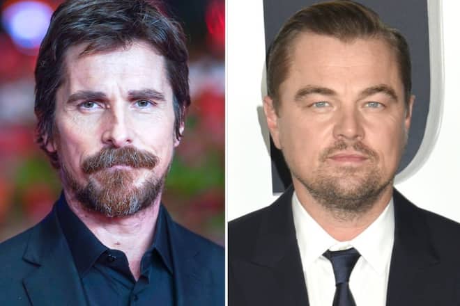 Christian Bale (l.) sieht seinen Schauspiel-Kollegen Leonardo DiCaprio an der absoluten Spitze der Hollywood-Hiercharchie.