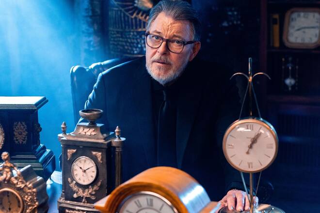 Jonathan Frakes ist bei den neuen Folgen «X-Factor: Das Unfassbare» wieder dabei.