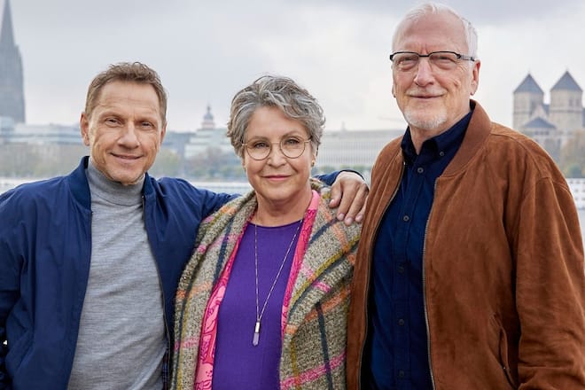 Katerina Jacob dreht noch bis Ende November in Köln.