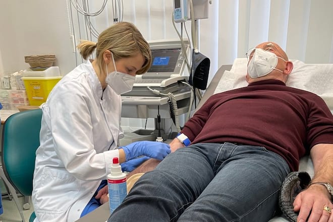 «Horst Lichter: Mein Herz, mein Motor»: Horst Lichter macht einen medizinischen Check-up in der Klinik.