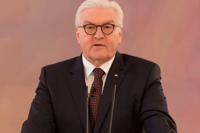 Frank-Walter Steinmeier äussert sich am Freitag zu aktuellen Krisenthemen in Deutschland.