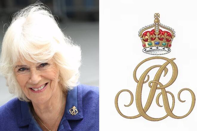 Charles` Ehefrau Camilla hat ein neues Monogramm, das ihre Position als Königsgemahlin berücksichtigt.
