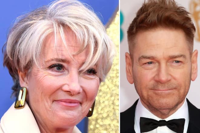Schauspielerin Emma Thompson und ihr Kollege Kenneth Branagh waren von 1989 bis 1995 verheiratet.