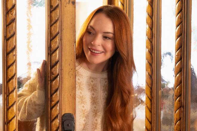 Lindsay Lohan in ihrem neuen Netflix-Film «Falling for Christmas»