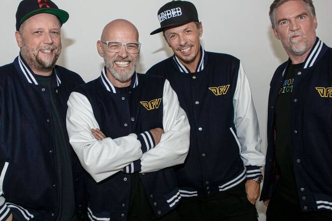 Die Fanta 4 (v.l.): Smudo, Thomas D, Michi Beck und And.Ypsilon