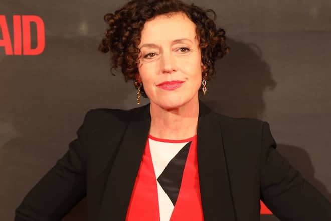 Regisseurin Maria Schrader bei der Premiere ihres Films «She Said» in Wien.