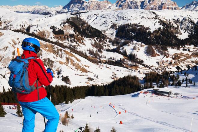 Die Sellaronda in den Dolomiten ist ein Muss für alle Ski- und Snowboard-Fans.