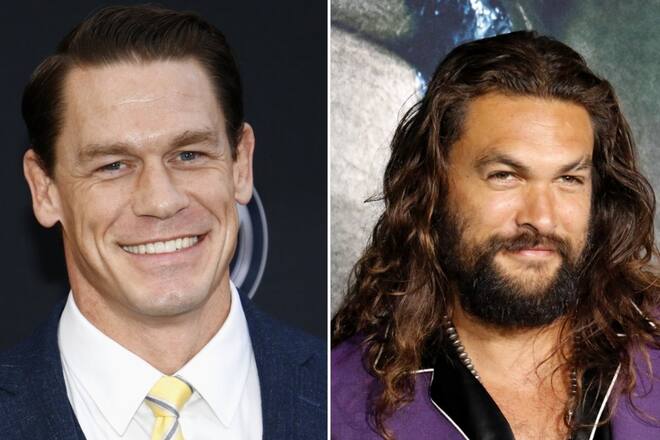 John Cena (l.) und Jason Momoa (r.) sind in Hollywood als Action-Schwergewichte bekannt. Nun folgt bald auch eine gemeinsame Komödie.