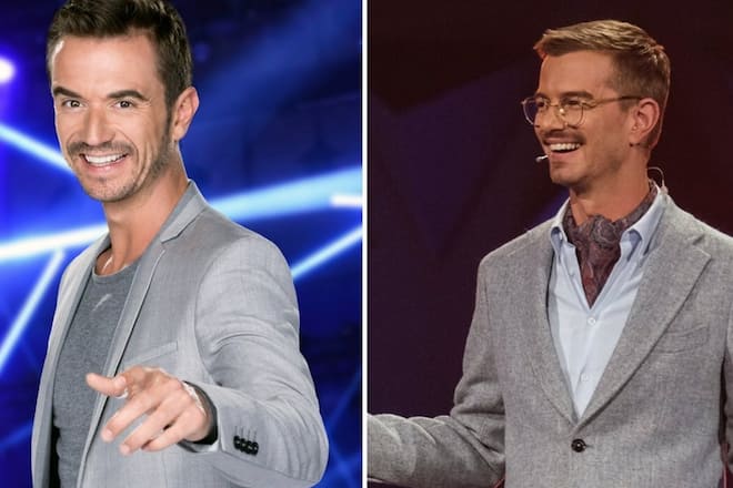 Konnten 2022 Millionen von Zuschauern mit ihren Shows begeistern: Florian Silbereisen und Joko Winterscheidt (re.).