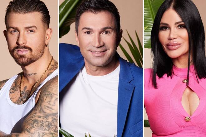 Gigi Birofio (li.), Lucas Cordalis und Djamila Rowe ziehen ins Dschungelcamp.