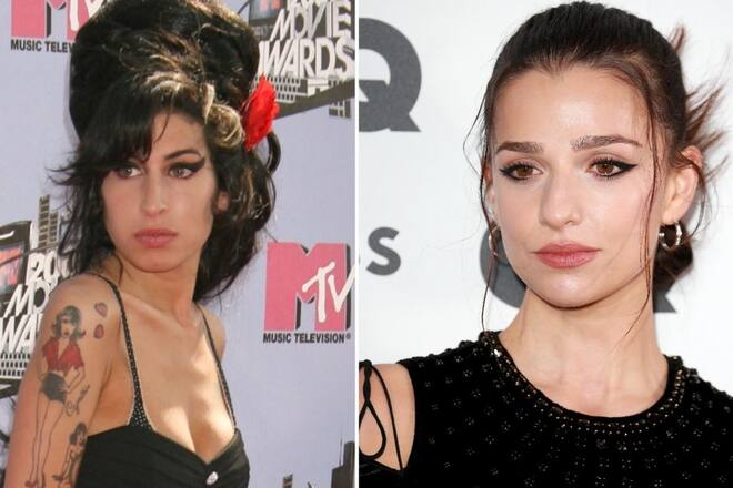 Marisa Abela (re.) wird in «Back to Black» zu Amy Winehouse.