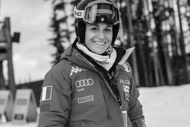 Elena Fanchini im Jahr 2017 in Lake Louise.