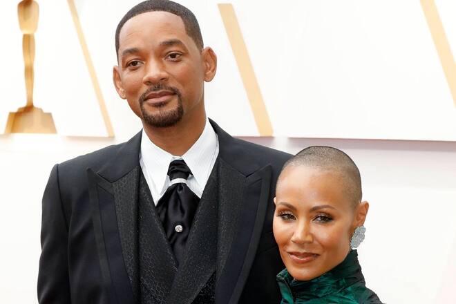 Will Smith und Ehefrau Jada Pinkett Smith bei der letztjährigen Oscarverleihung.