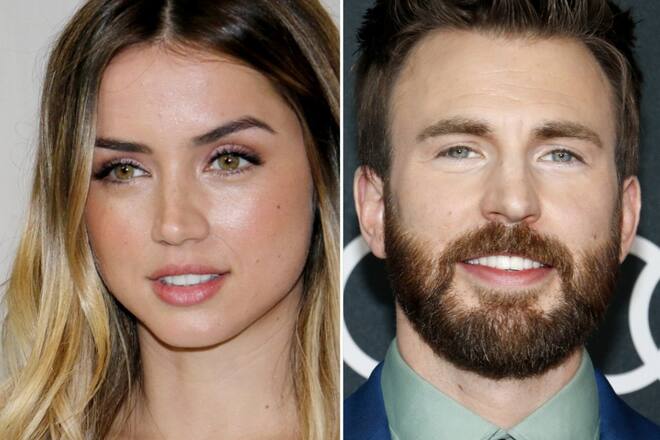 Ana de Armas ignoriert in der neuen Komödie «Ghosted» Textnachrichten von Chris Evans.