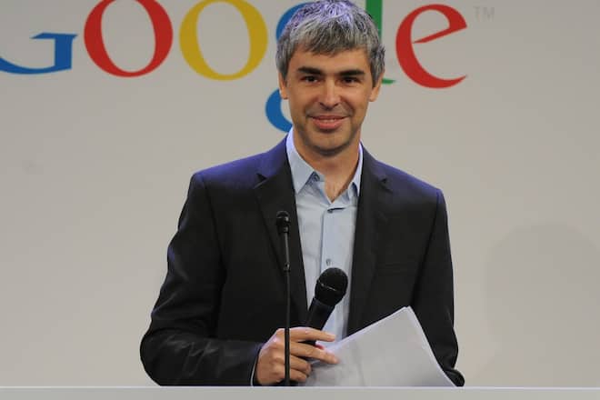 Unter anderem mit einem elektronischen Gokart und einem Lego-Tintenstrahldrucker fing bei Larry Page alles an.