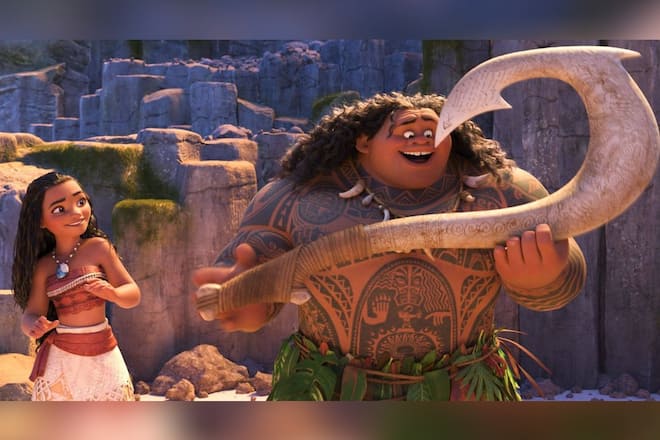 Vaiana und Maui in «Vaiana» (2016).