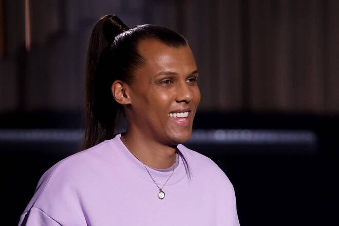 Stromae bei einer Preisverleihung im Februar 2023 in Paris.