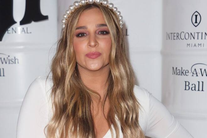 Probelauf in Weiss: Alisan Porter 2019.