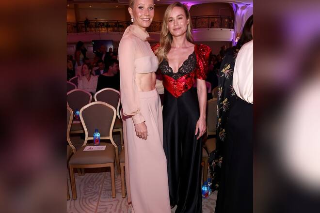Die Filmstars Gwyneth Paltrow und Brie Larson bei den Fashion Los Angeles Awards.
