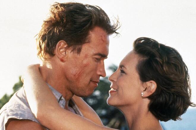Arnold Schwarzenegger und Jamie Lee Curtis 1994 in «True Lies».