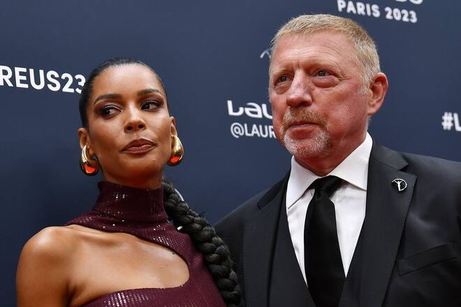 Boris Becker und seine Freundin Lilian de Carvalho Monteiro Anfang der Woche in Paris.