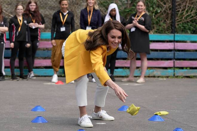 Prinzessin Kate während ihres Besuchs in Bath.
