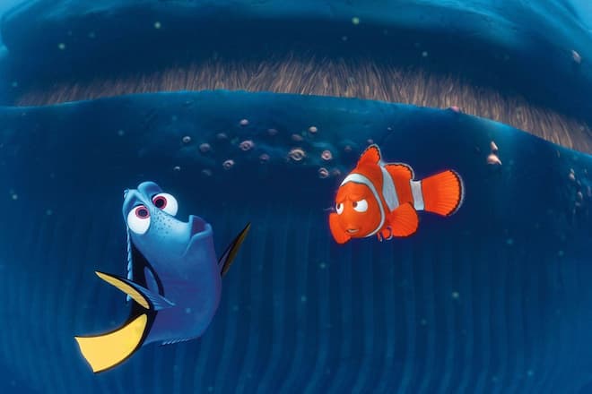 Dorie (li.) und Marlin eroberten 2003 die Herzen der Kinobesucher.