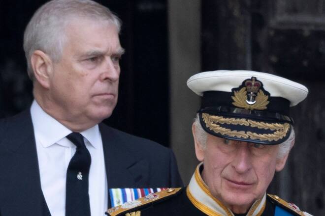 Prinz Andrew und König Charles sind sich angeblich nicht einig, was die Royal Lodge angeht.