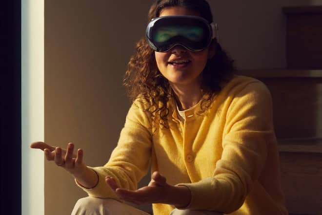 Apple hat seinen «räumlichen Computer» Apple Vision Pro gezeigt.