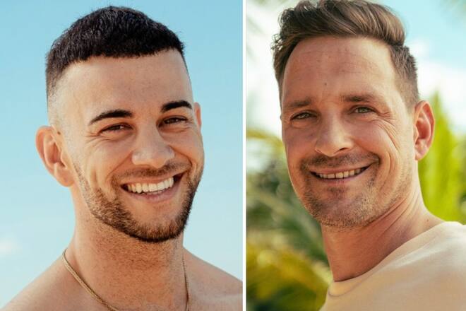 «Kampf der Realitystars»: Serkan (l.) und Sascha machten das Staffelfinale unter sich aus.