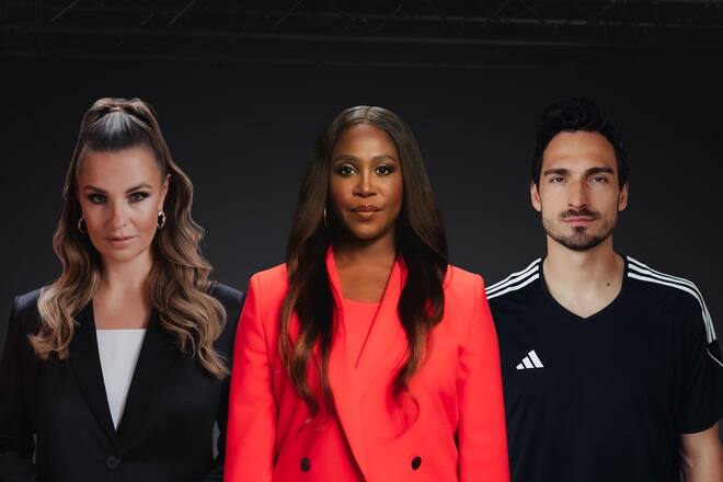 Laura Wontorra, Motsi Mabuse und Mats Hummels unterstützen die DRK-Kampagne «#MissingType - erst wenn‹s fehlt, fällt›s auf».