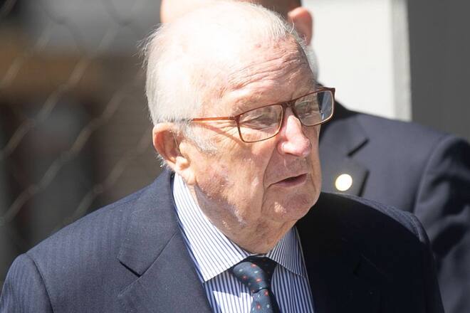 Albert II. von Belgien auf einem Termin im vergangenen Jahr.