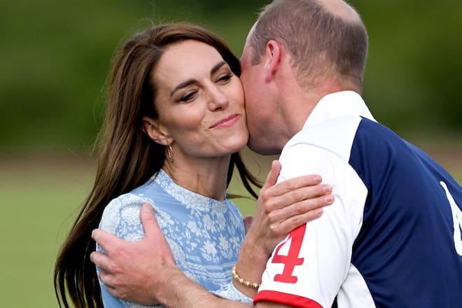 Prinzessin Kate und Prinz William bei einem Charity-Polo-Cup in Windsor.