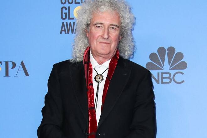 Brian May konnte eine Auszeichnung für eine Milliarde Streams in Grossbritannien entgegennehmen.