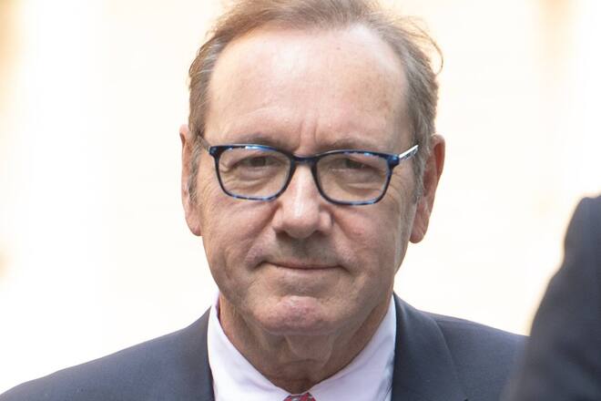 Kevin Spacey am 26. Juli vor dem Southwark Crown Court in London.