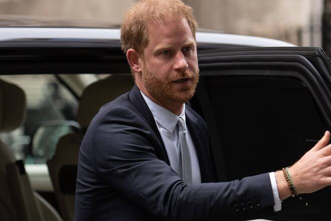 Prinz Harry Anfang Juni vor Gericht in London.