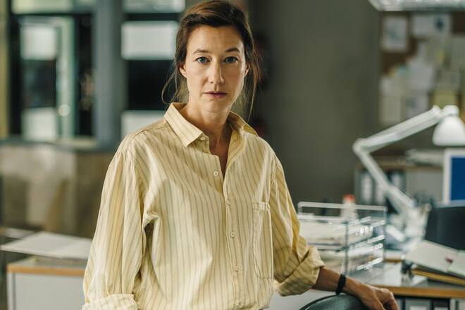Johanna Wokalek ist im September als neue Ermittlerin Cris Blohm im Münchner «Polizeiruf 110: Little Boxes» zu sehen.