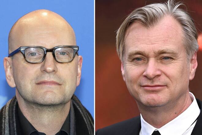 Die Star-Regisseure Steven Soderbergh (li.) und Christopher Nolan.