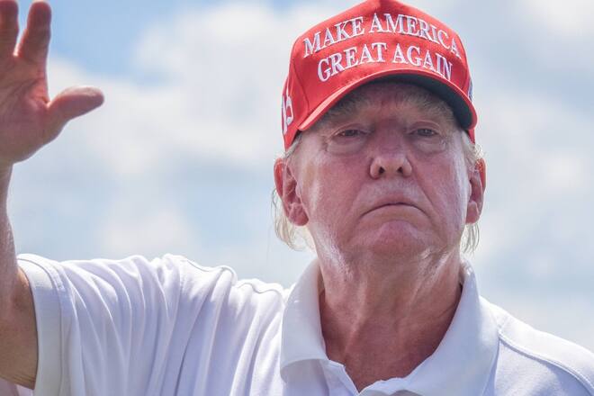 Will bei der nächsten Wahl wieder für das Amt des amerikanischen Präsidenten antreten: Donald Trump.