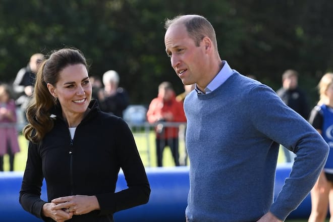Prinz William und Prinzessin Kate sind sportbegeistert.