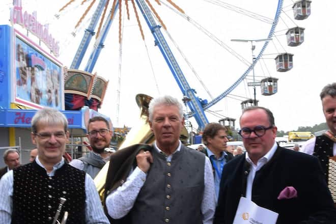 Oberbürgermeister Dieter Reiter auf dem diesjährigen Oktoberfest in München.