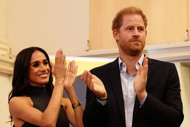 Herzogin Meghan und Prinz Harry haben in Düsseldorf gefeiert.