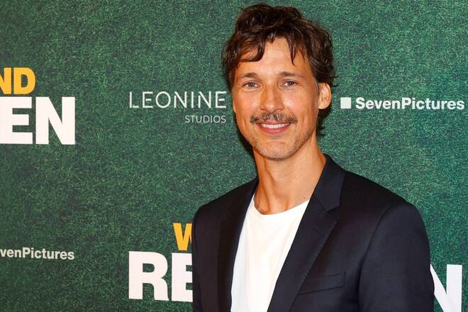 Florian David Fitz bei der NRW-Filmpremiere des Kinofilms «Wochenendrebellen».