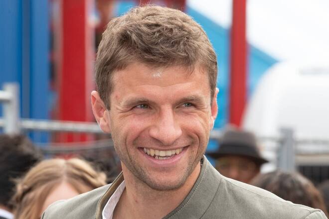 Bayern-Star Thomas Müller hat es nicht eilig mit Nachwuchs.