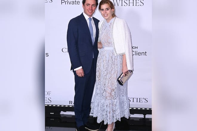 Prinzessin Beatrice und Edoardo Mapelli Mozzi in London.